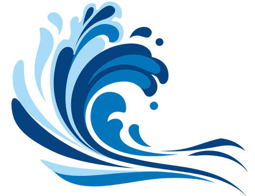 Icon of a wave